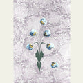 Akkase Mavi Menekşe Ebru