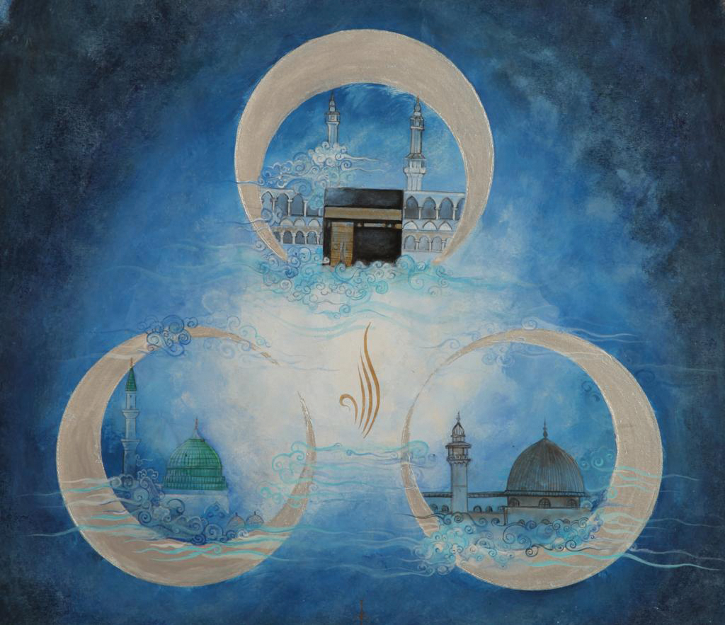 Minyatür - Üç Haremi Şerif