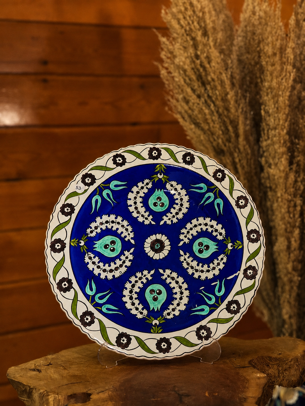 Çatlak Çini Tabak