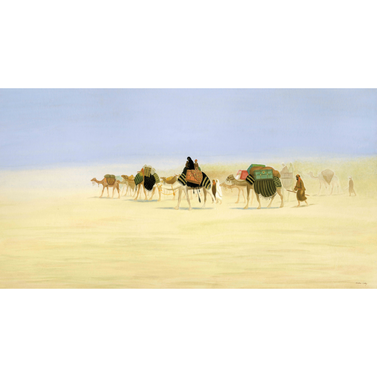 Minyatür - Kervan