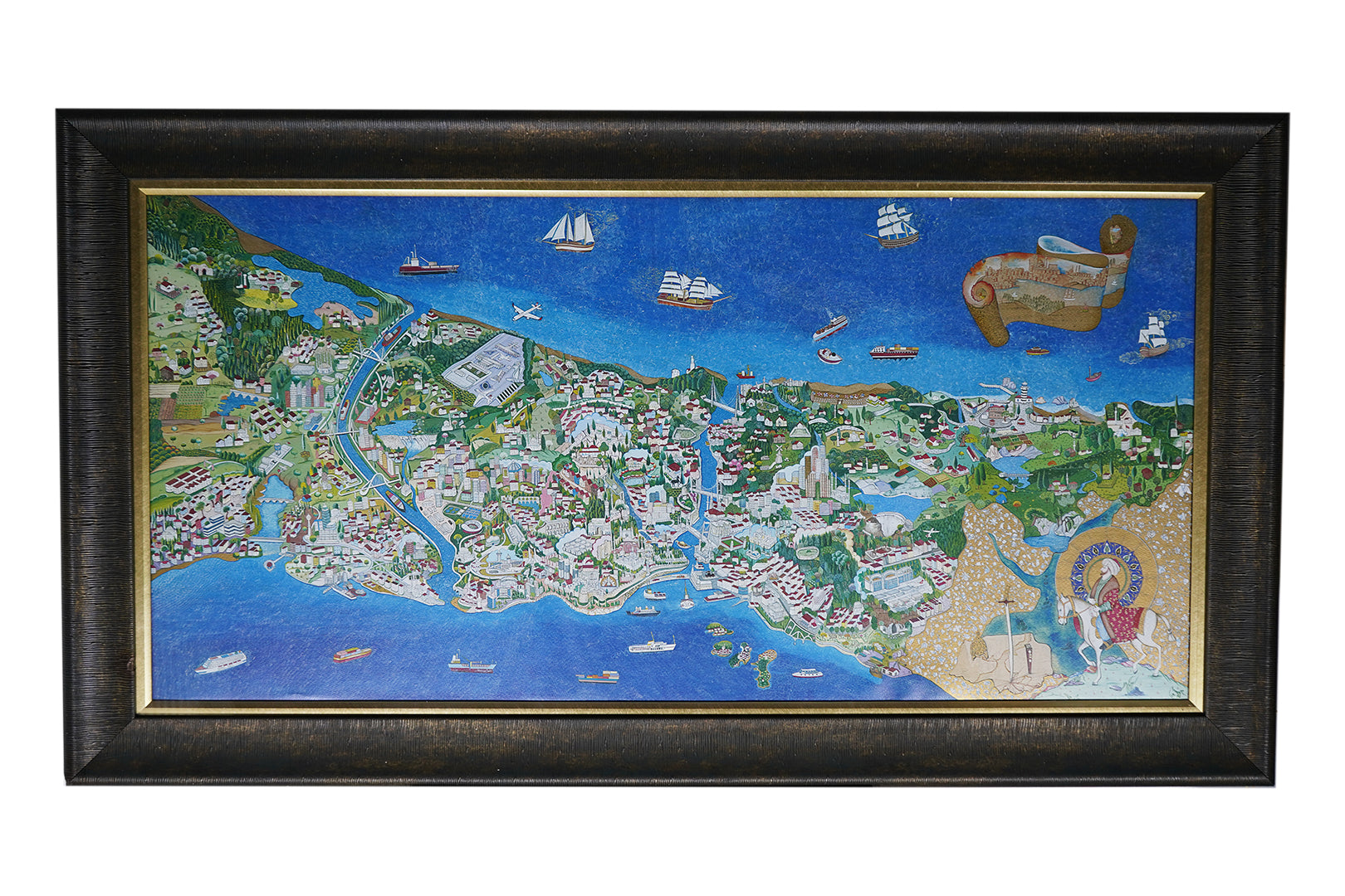 İstanbul Minyatürü Tablo