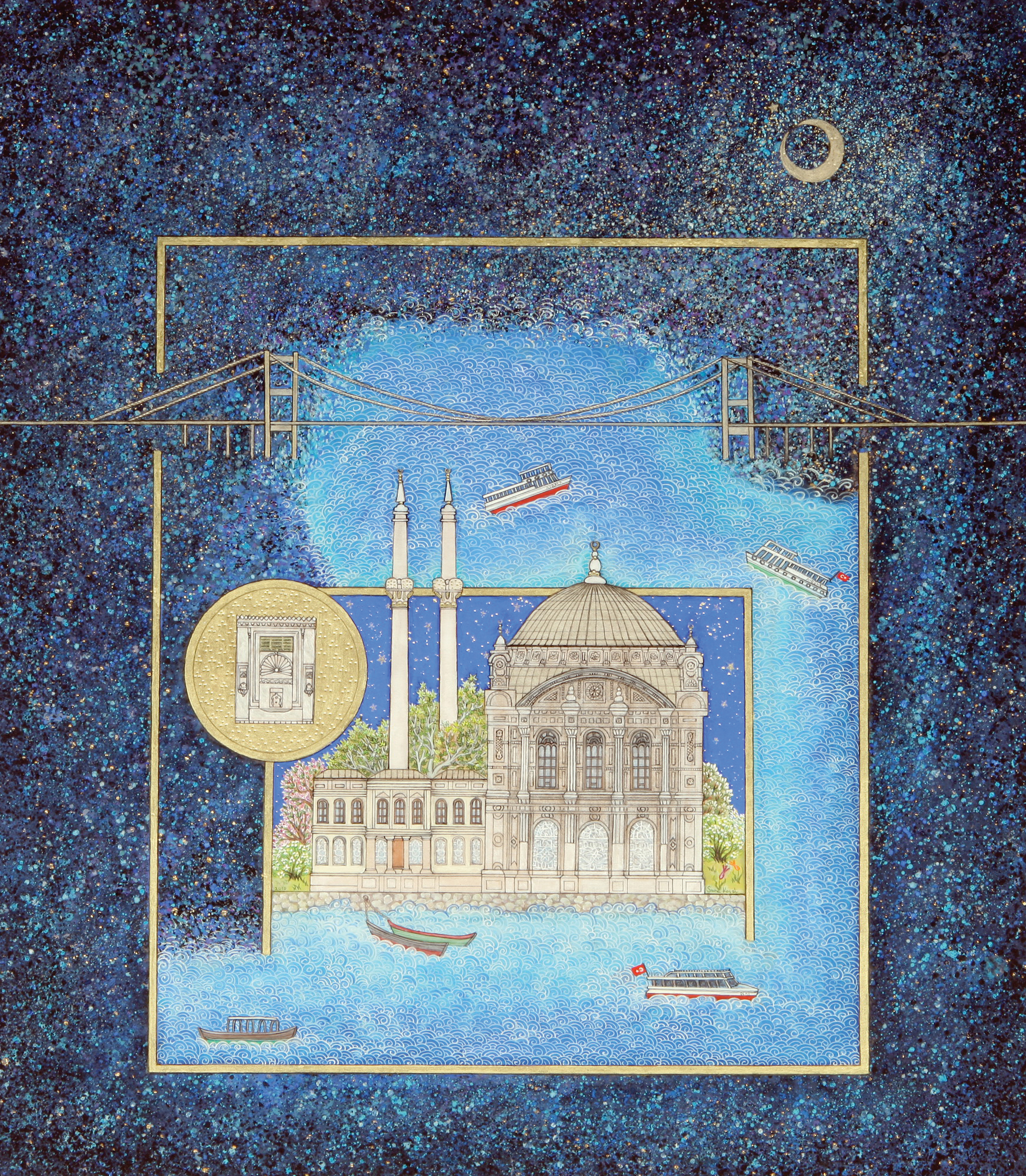 Minyatür - İstanbul Ortaköy Hibetullah Camii