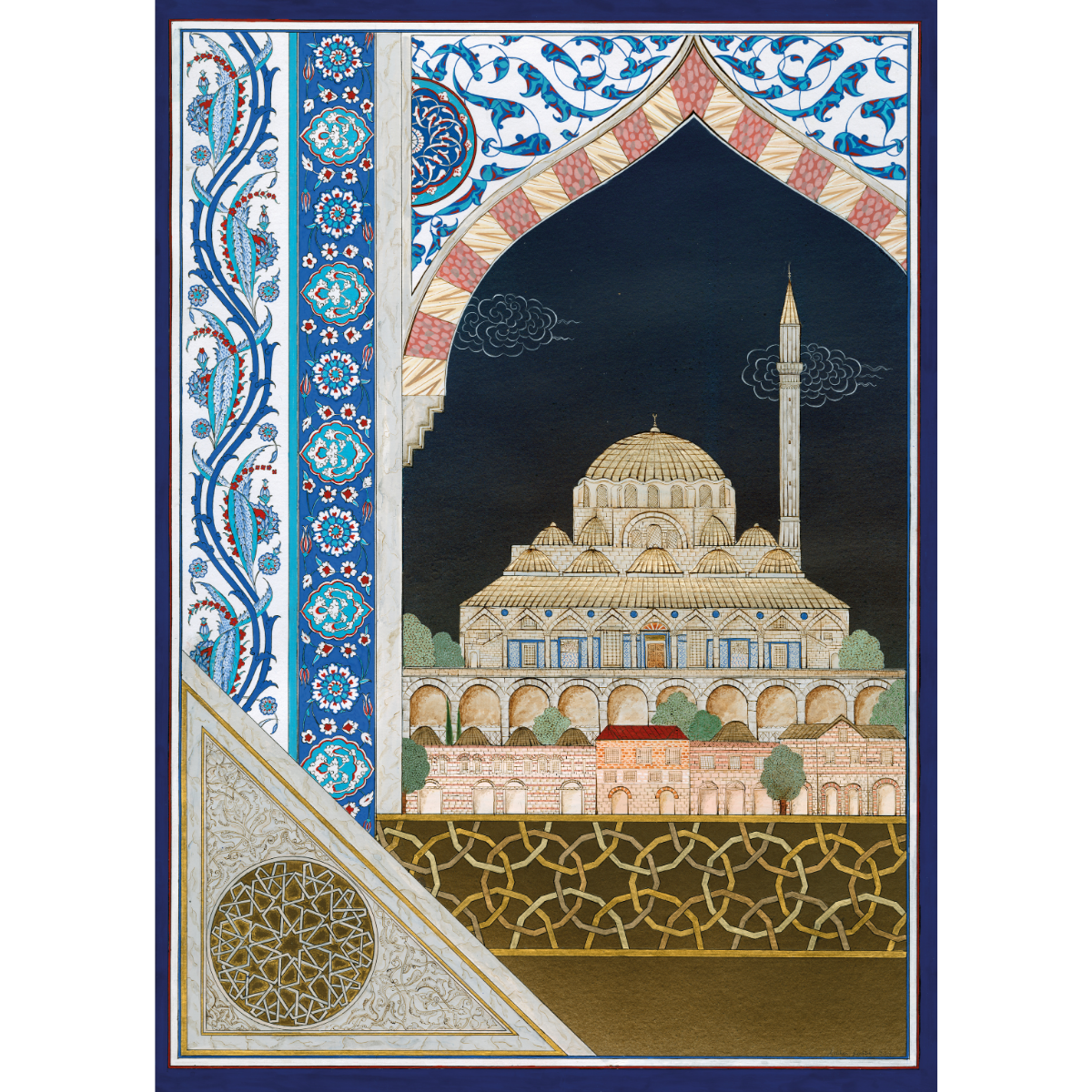 Minyatür - Rüstem Paşa Camii