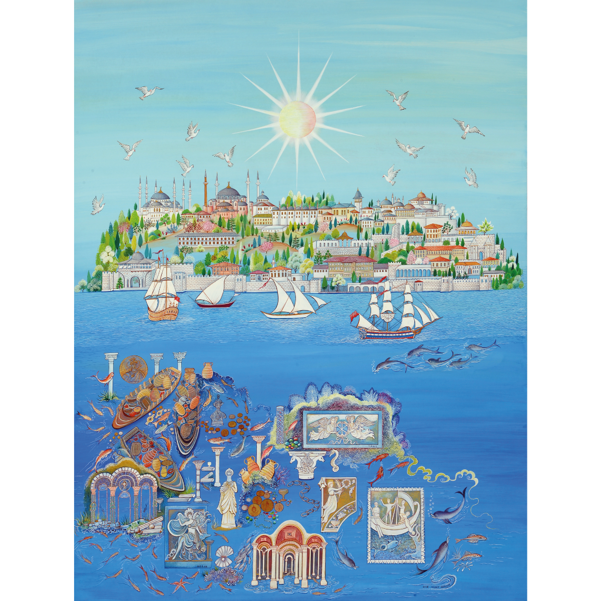 Minyatür - İmparatorluklar Şehri İstanbul