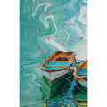 Barut Ebrusu - Sandal ve Martılar