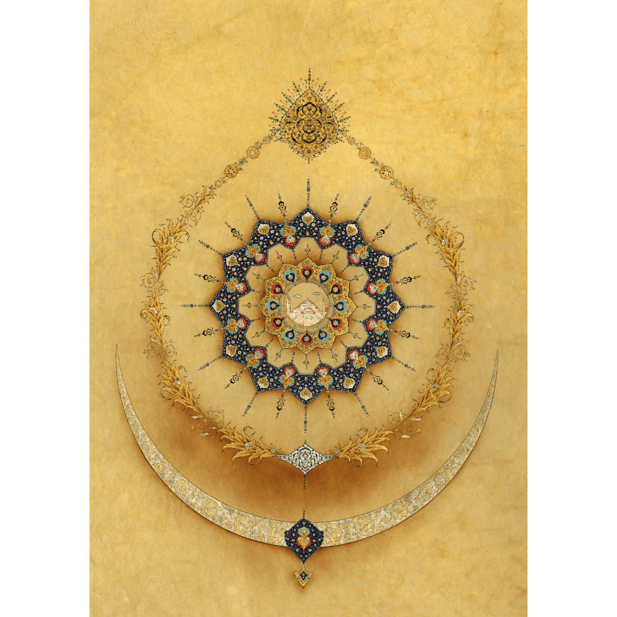 Tezhip - Minyatür  Ayasofya Camii